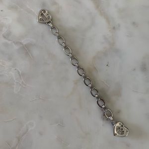 Juicy Couture Link Heart Bracelet